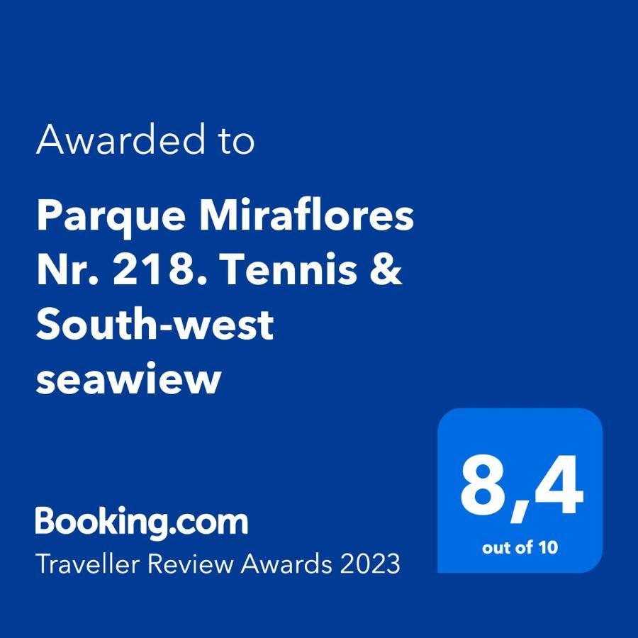 Parque Miraflores Nr. 218. Tennis & South-West Seawiew Daire La Cala De Mijas Dış mekan fotoğraf